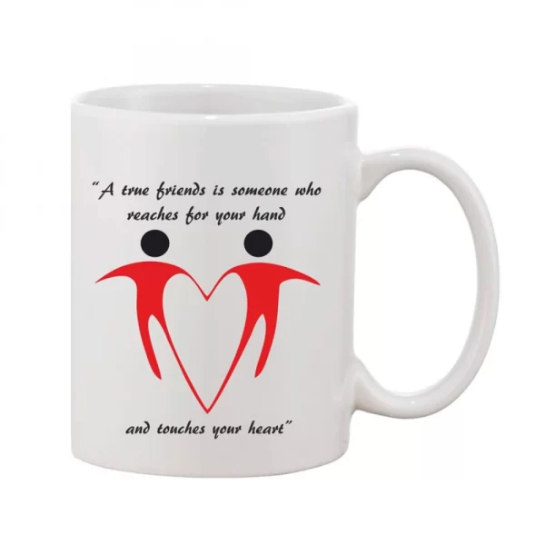 Generic Printed Ceramic Coffee Mug - 1 Pieces, White, 11oz