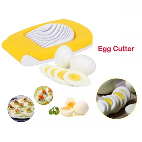 Generic Pack Of_3 Premium Egg Cutter (Color: Assorted) - Image 4