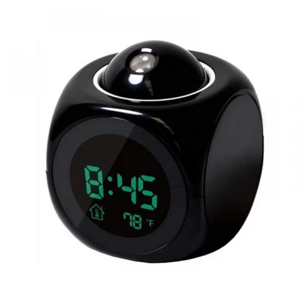 Generic Digital LCD Display Colorful Voice Projection Alarm Clock (Color: Assorted) - Image 3