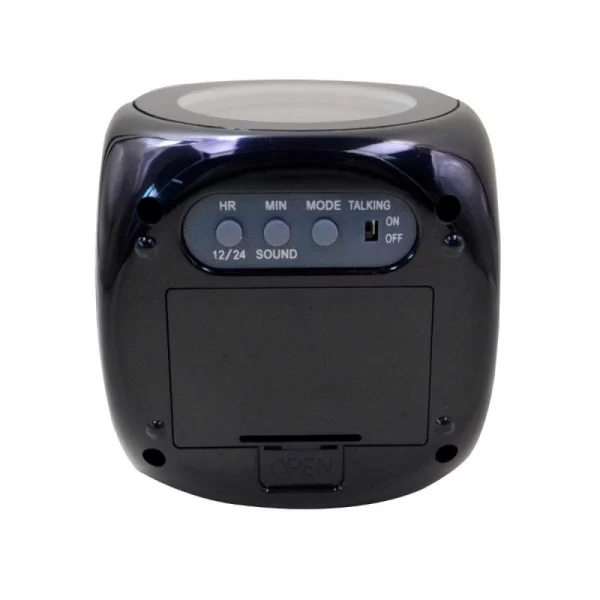 Generic Digital LCD Display Colorful Voice Projection Alarm Clock (Color: Assorted) - Image 4