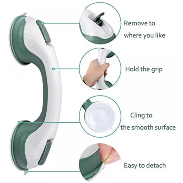 Generic Strong Sucker Helping Handle Hand Grip (Color: Assorted) - Image 3