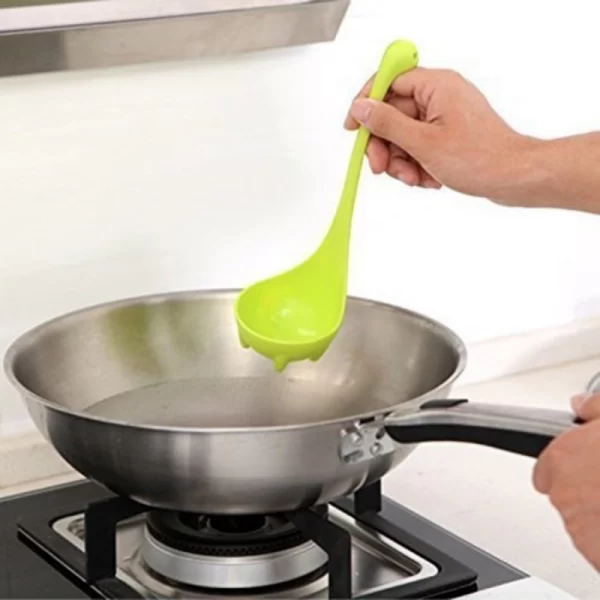 Generic Pack Of_2 Nessie Ladle Dinosaur Long Handle Soup Spoons (Color:Assorted) - Image 4
