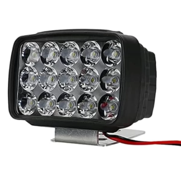 Generic Pack Of 2 15 Led White Bike Led Light Driving Waterproof Headlights Fog Lamp Lighting (White)