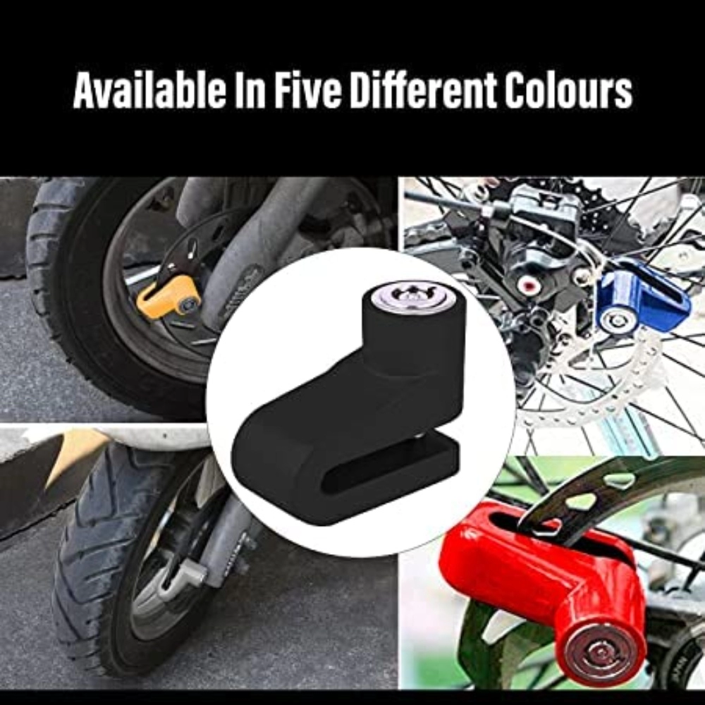 Generic Mini Bicycle Motorcycle Disc Brake Lock Disk Lock Security (Black) - Image 2