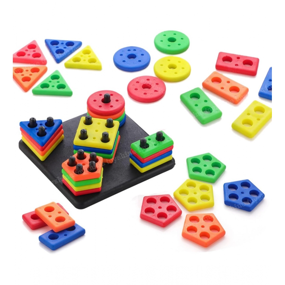 Generic Fun And Learning Geometrics Square-Educational Learning Toy (Assorted) - Image 2