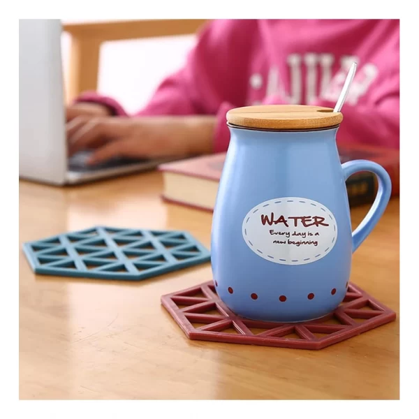 Generic Pack Of_3 Silicone Table Mats Heat Resistant (Assorted) - Image 3