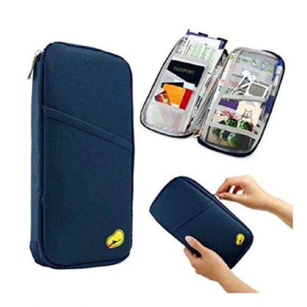 Generic Passport Holder, Passport Wallet, Travel Wallet Envelope Flip Cover Case Pouch As Well As for Credit Cards (Assorted) - Image 5
