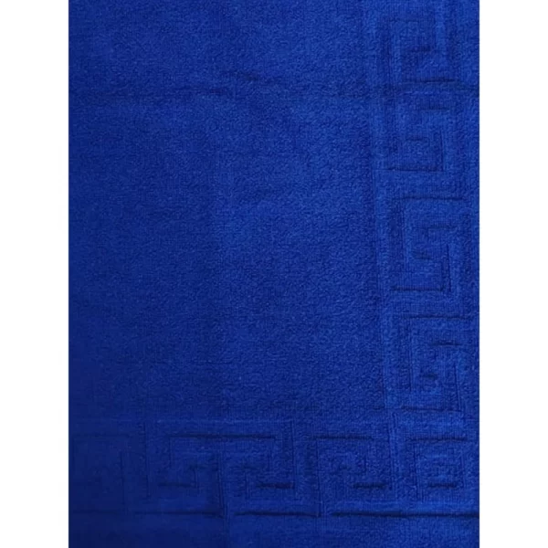 Generic Solid Cotton Hotel Bathmats (Blue) - Image 2