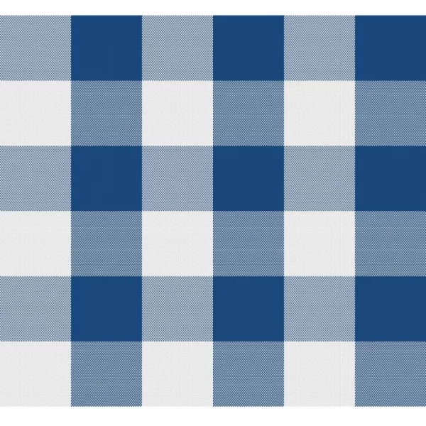 Generic Checked Cotton Place Mats Sets (Royal Blue) - Image 2