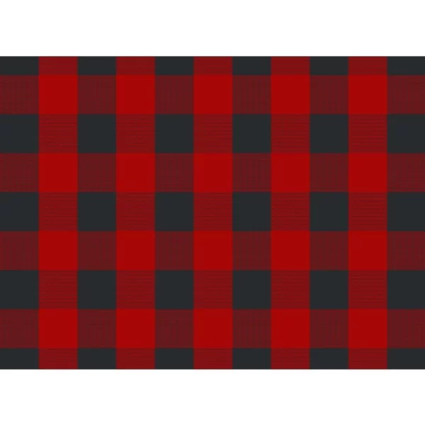 Generic Checked Cotton Place Mats Sets (Red & Black) - Image 2