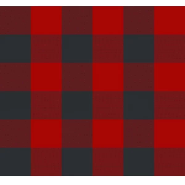 Generic Checked Cotton Checks Table Cloth (Red & Black) - Image 2