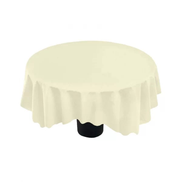 Generic Solid Cotton Plain Table Cloth (Beige) - Image 3