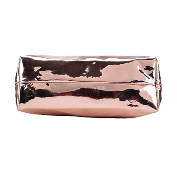 Generic Women's Synthetic Solid Shoulder Bag (Rose Gold ) - Image 3