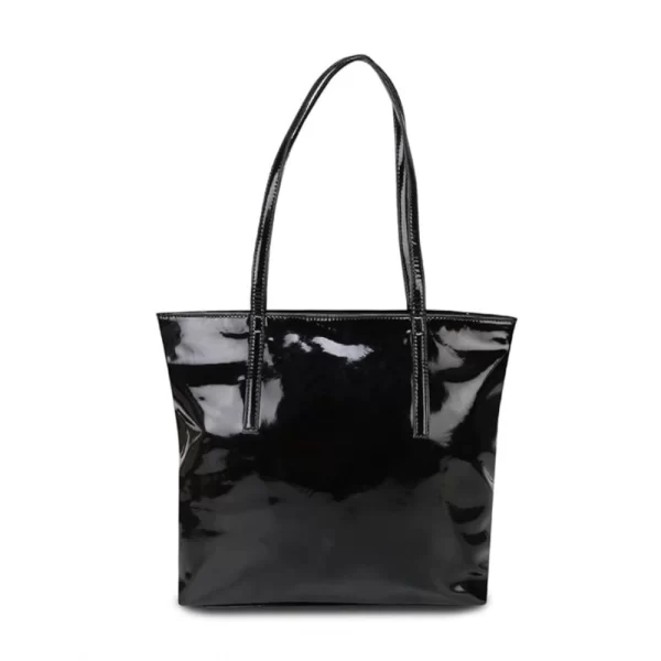 Generic Women's Synthetic Solid Shoulder Bag (Black) - Image 3