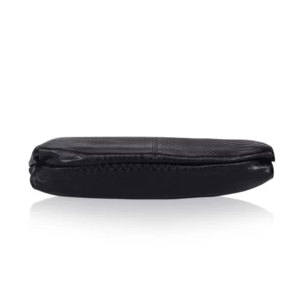 Generic Women's Faux Leather Textured Sling Bag (Black) - Image 4