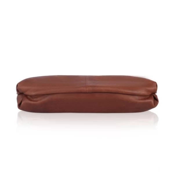 Generic Women's Faux Leather Solid Sling Bag (Brown) - Image 3