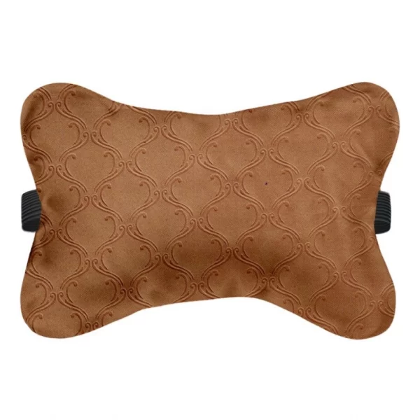 Generic Pack Of_4 Polyester Printed Car Pillow Sets (Brown, Size: 12x12 In) - Image 2
