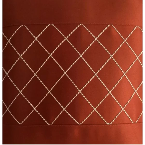 Generic Pack Of_4 Faux Leather Printed Car Pillow Sets (Brown, Size: 12x12 In) - Image 4