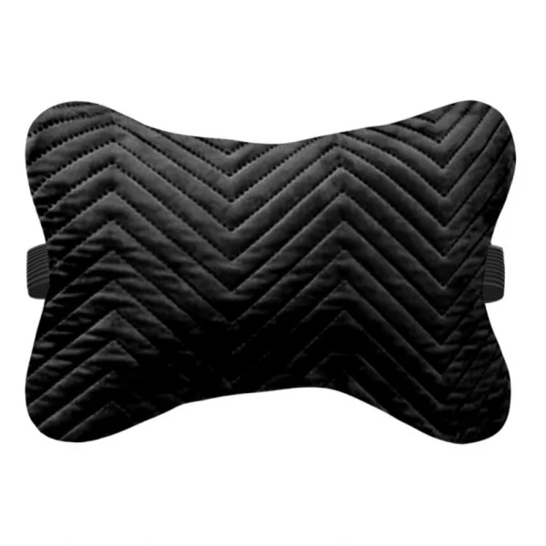 Generic Pack Of_4 Polyester zig zag Car Pillow Sets (Black, Size: 12x12 In) - Image 2