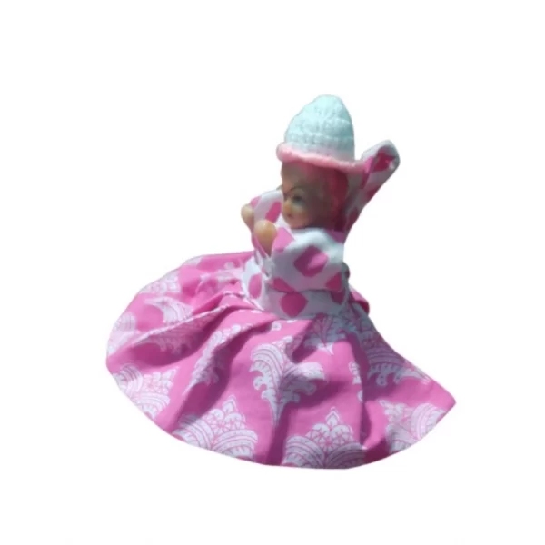 Generic Laddu Gopal Cottn Dress Size: 0 To 6 (Pink) - Image 2