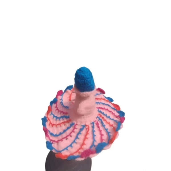 Generic Laddu Gopal Tharad Dress Size: 0 To 6 (Baby Pink) - Image 3