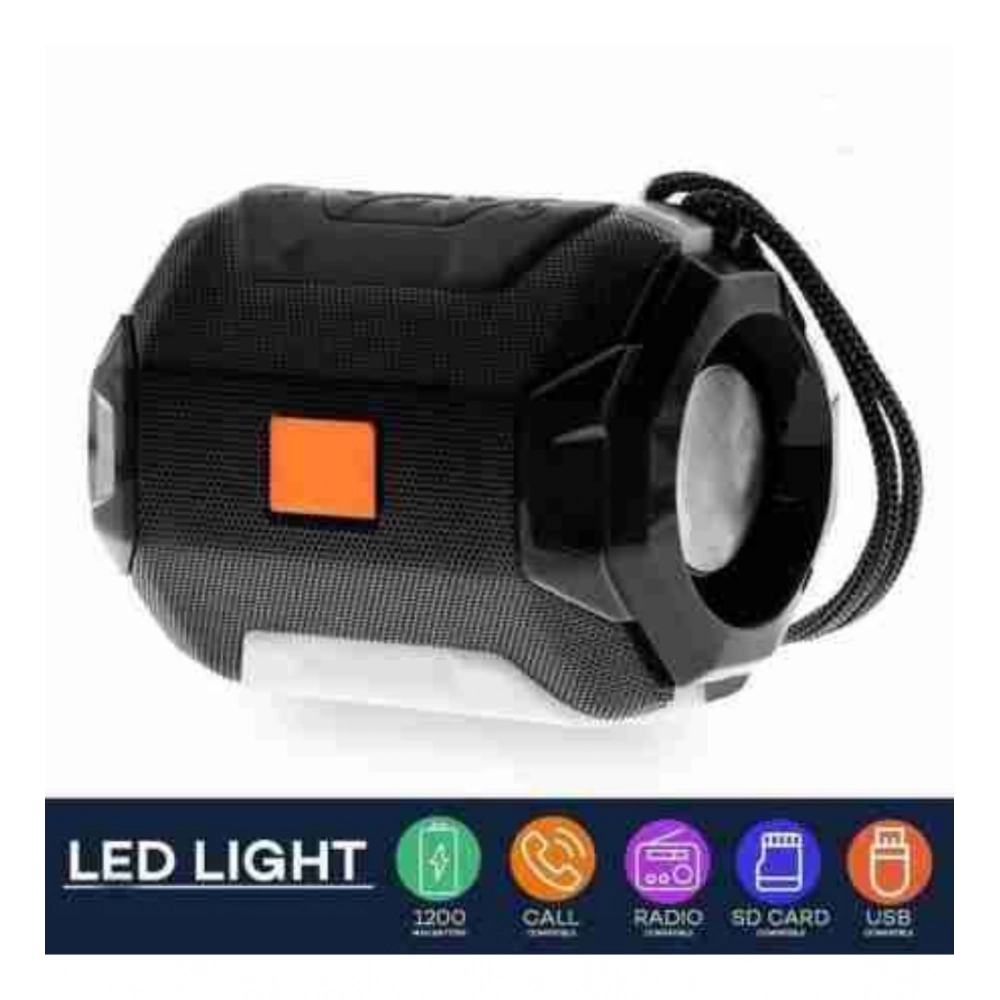 Generic Plastic Rubber Wireless A005 Bluetooth Speaker (Black) - Image 3
